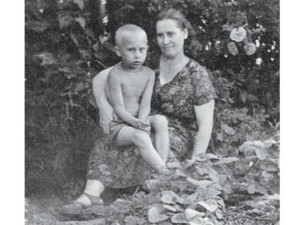 Putin med sin mor som het Maria.