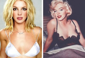 Både Marilyn Monroe og Britney Spears har 22/4 sentralt i sitt numerologiske kart blant kodene i fødselsnavnet.