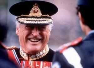 Kong Olav takket for seg 17. januar 1991.