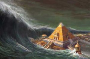 I følge Colliers infomasjon ble Atlantis og Lemuria ødelagt i år 31017 før Kristus.