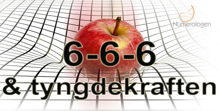 TYNGDEKRAFTEN, MÅNEN OG TALLET 666 (A)