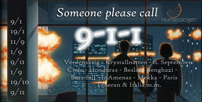 SOMEONE PLEASE CALL 911. Falldatoen 11. september. (A)