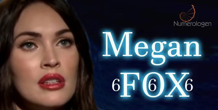 SKUESPILLEREN MEGAN FOX & TALLET 6 (A)